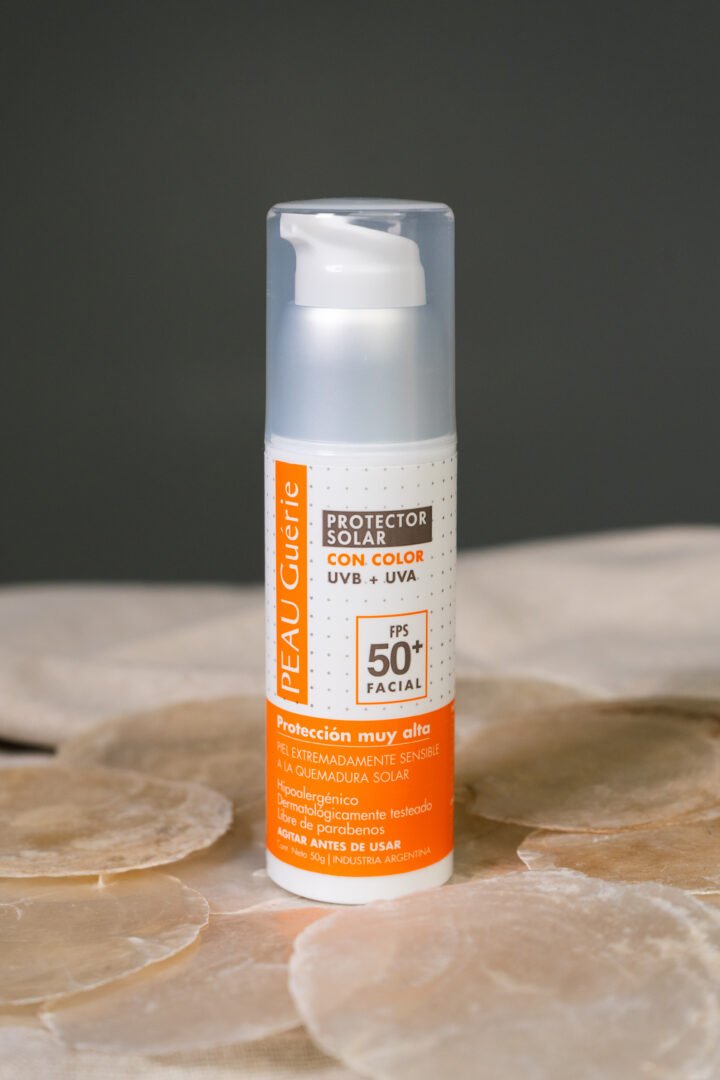 Protector solar con color FPS 50+ | 50g